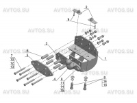 Фаркоп TY 25 для TOYOTA Land Cruiser (J200 )  2007-2021, Автос, нагрузка 3500/140 кг. С подрезкой бампера от магазина ФаркопРос